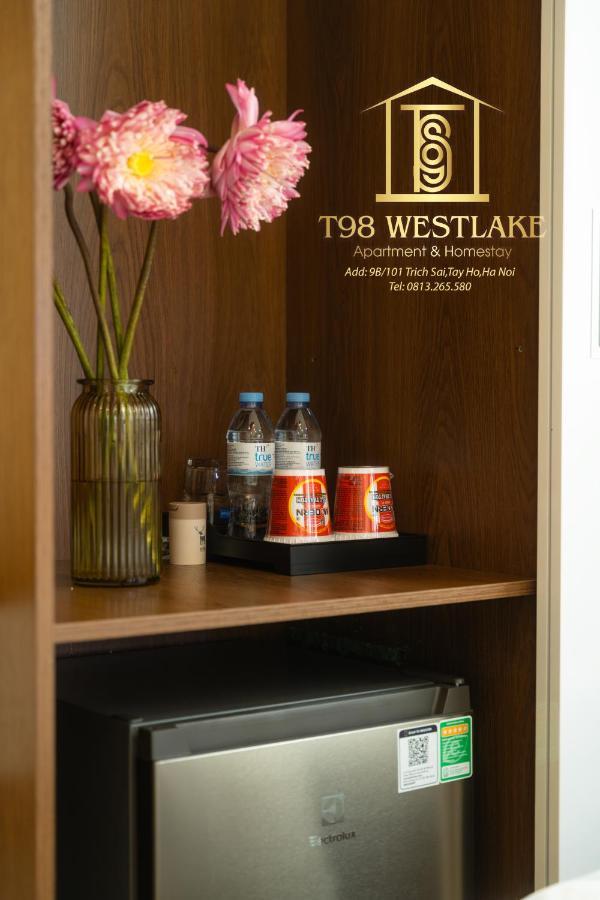 T98 Westlake Trich Sai - Tay Ho Center Lake View Studio Hanói Exterior foto