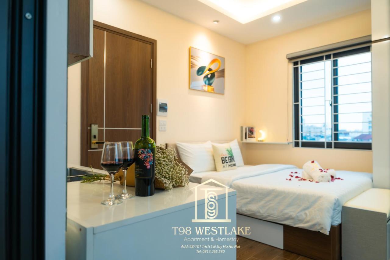 T98 Westlake Trich Sai - Tay Ho Center Lake View Studio Hanói Exterior foto